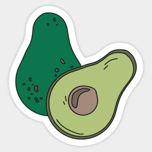 Avocado Lover Sticker